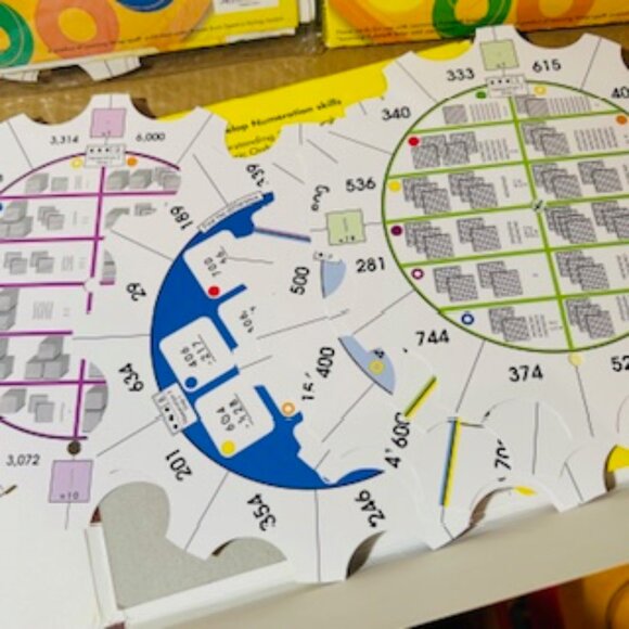 3 Learning Palette Bases & 3 Activity Disks for Gr. 3-4 -Math - Picture 10 of 16